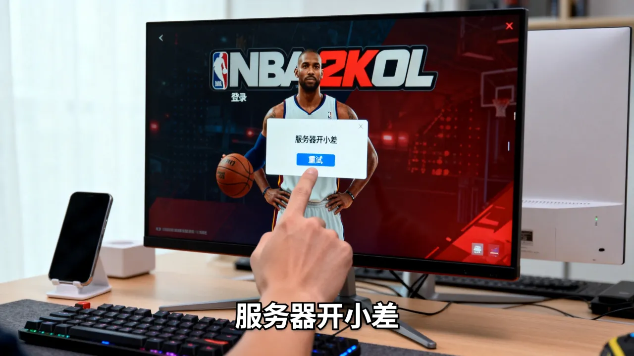 为什么nba2kol服务器开小差，服务器开小差一直进不去怎么办