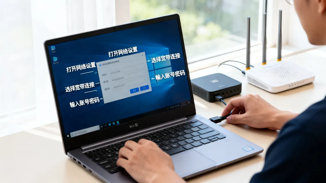 win10中如何连接宽带连接服务器,宽带连接服务器失败怎么办 win10中如何连接宽带连接服务器,宽带连接服务器失败怎么办