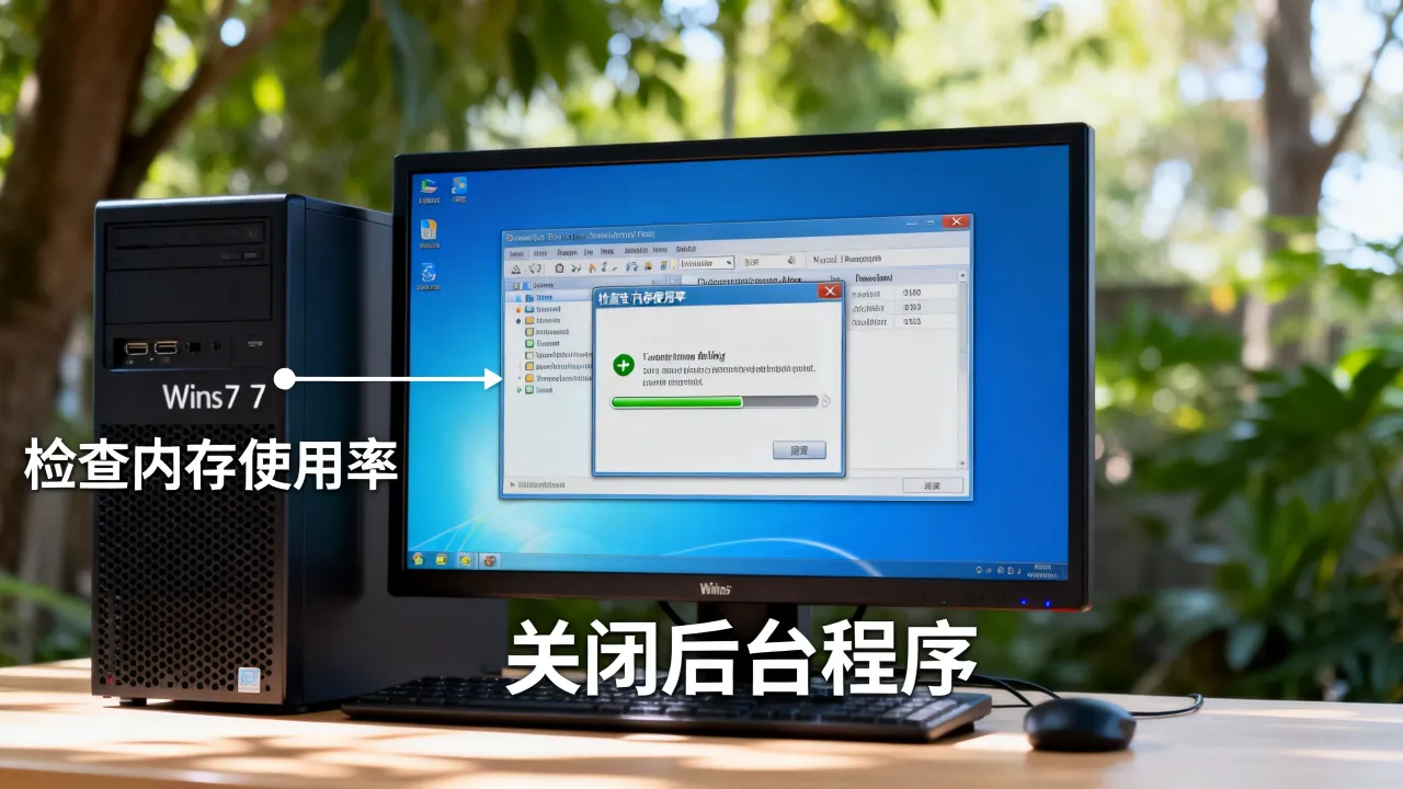 服务器做win7系统为什么会卡，win7系统卡顿怎么解决