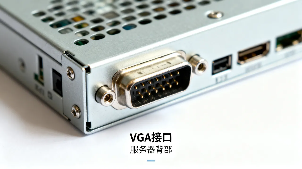 为什么服务器只有一个VGA？服务器VGA接口仅一个正常吗？