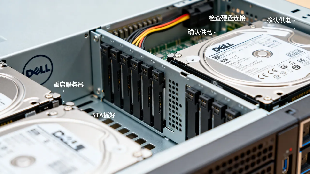 dell服务器r730为什么识别不了硬盘，不识别硬盘怎么回事