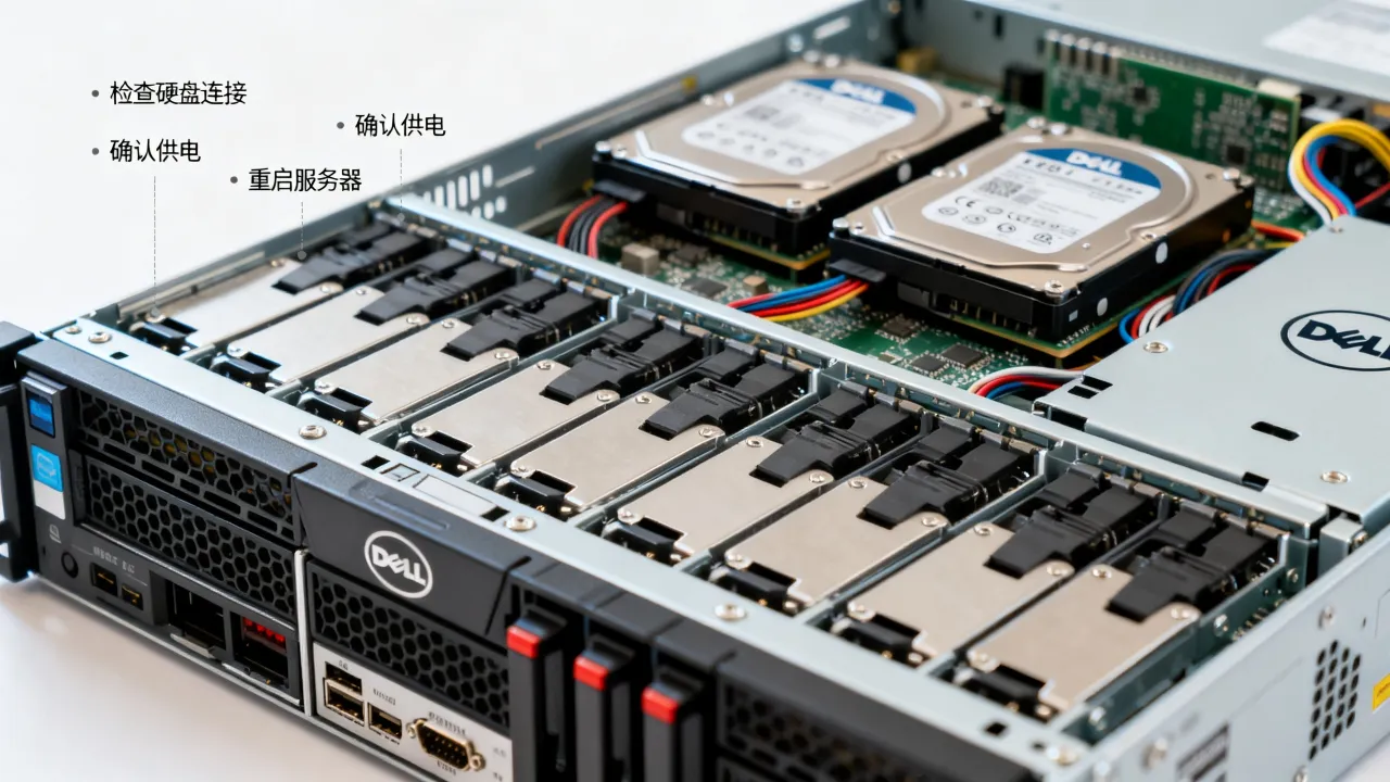 dell服务器r730为什么识别不了硬盘，不识别硬盘怎么回事