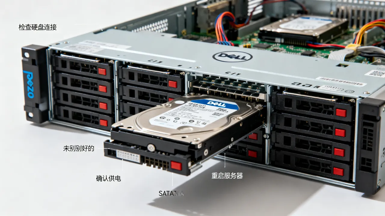 dell服务器r730为什么识别不了硬盘，不识别硬盘怎么回事