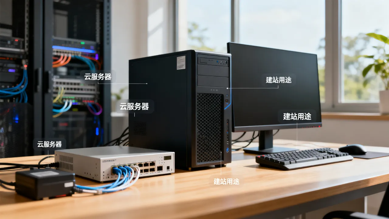 电信宽带送云服务器是真的吗，送的服务器能怎么用，适合建站吗