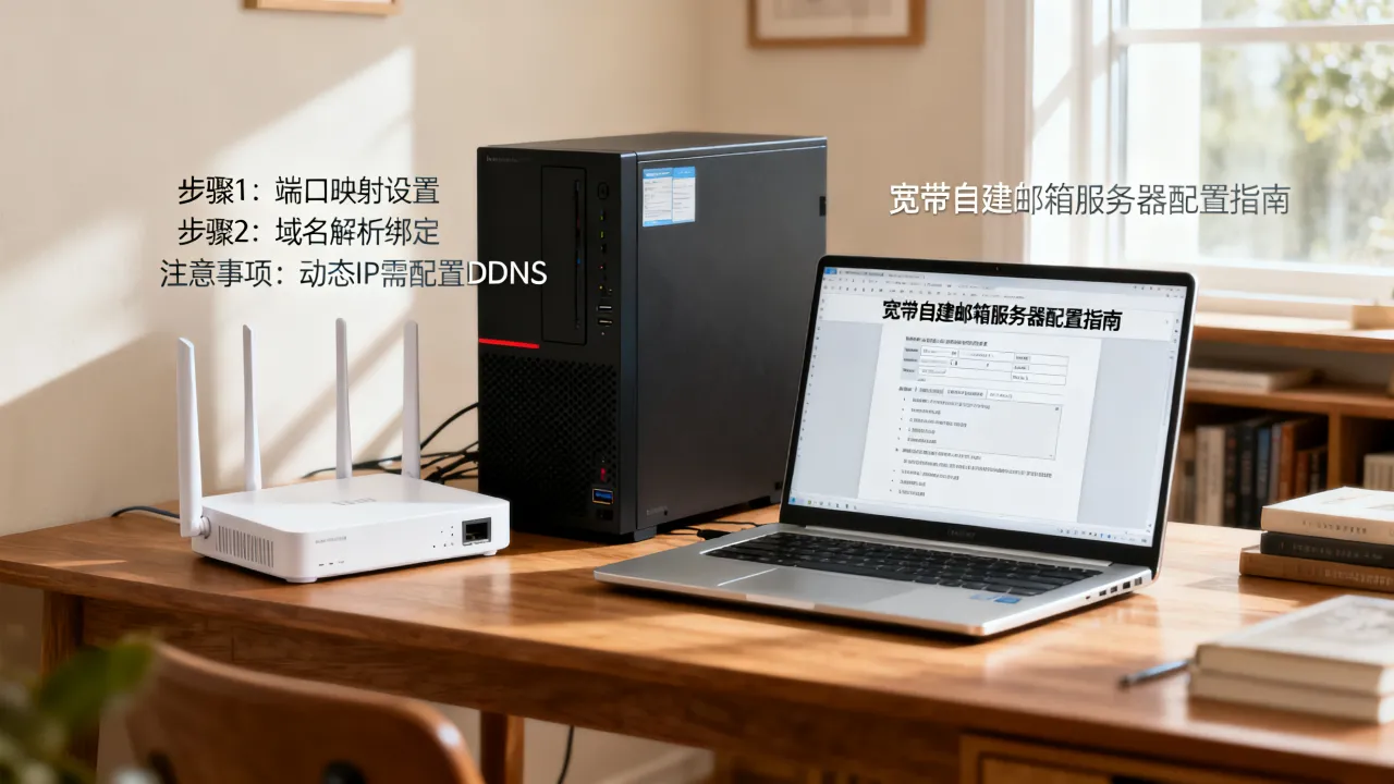 宽带自己建邮箱服务器怎么实现，家庭宽带搭建邮件系统需要注意什么？
