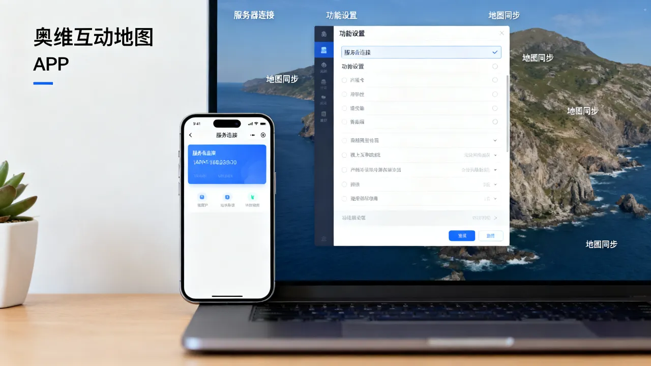 奥维服务器功能怎么用，奥维互动地图服务器功能如何设置使用