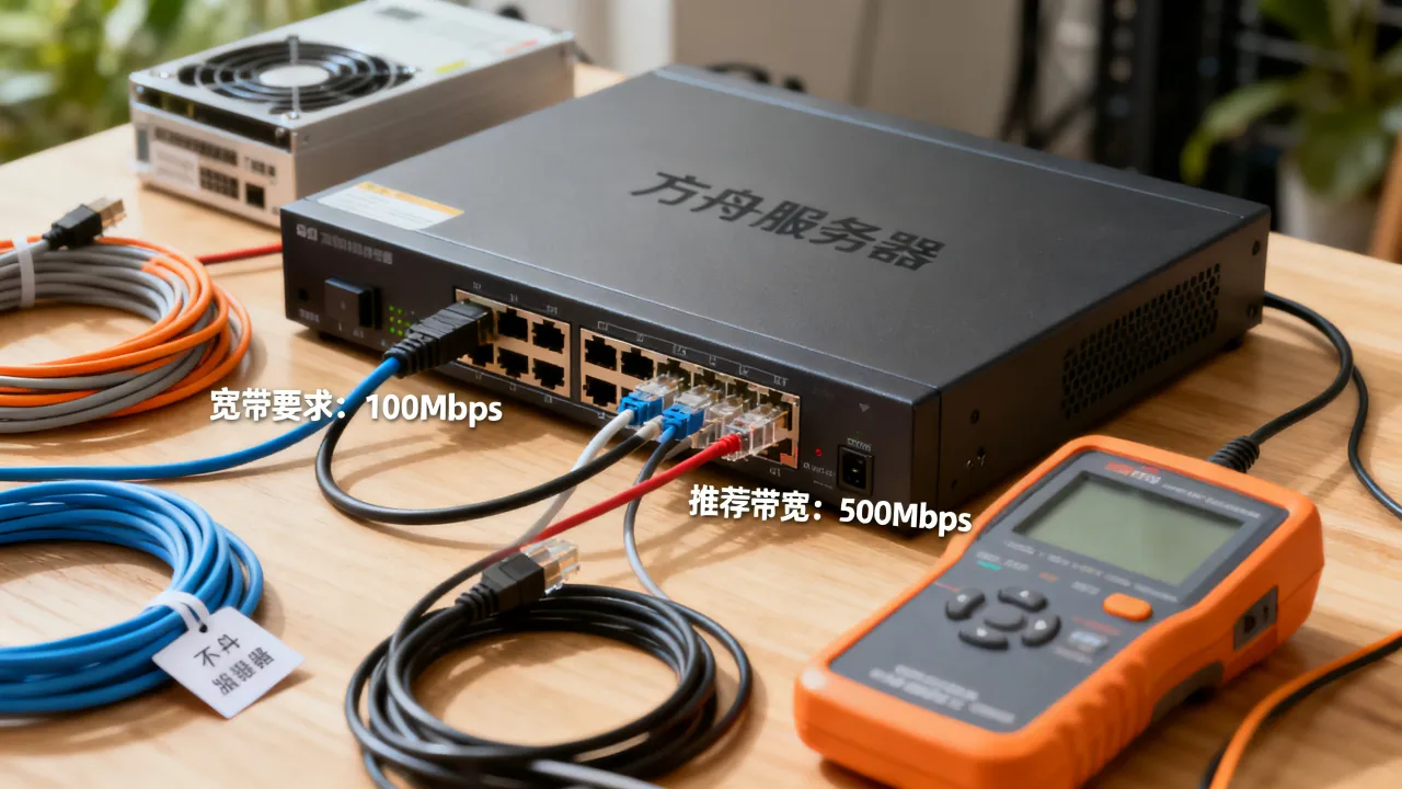方舟服务器宽带要求多少？搭建方舟服务器需要多大带宽