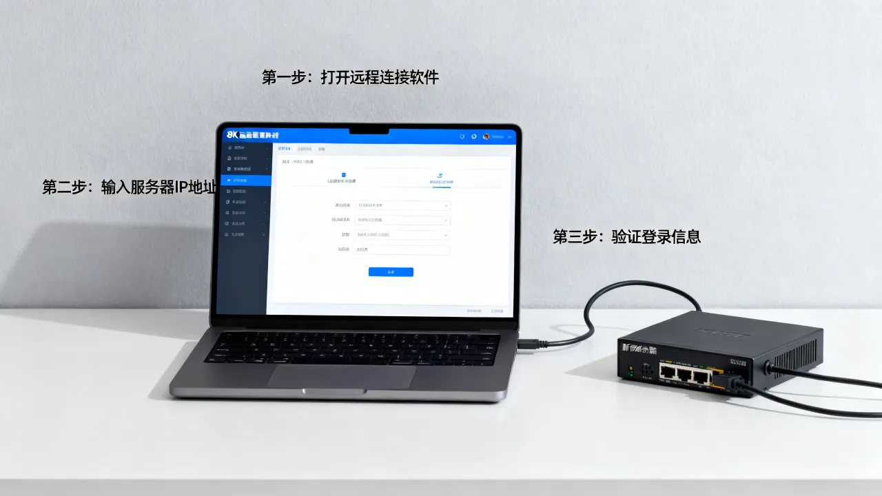 网维怎么连新服务器？远程连接新服务器步骤详解，网维连新服务器教程