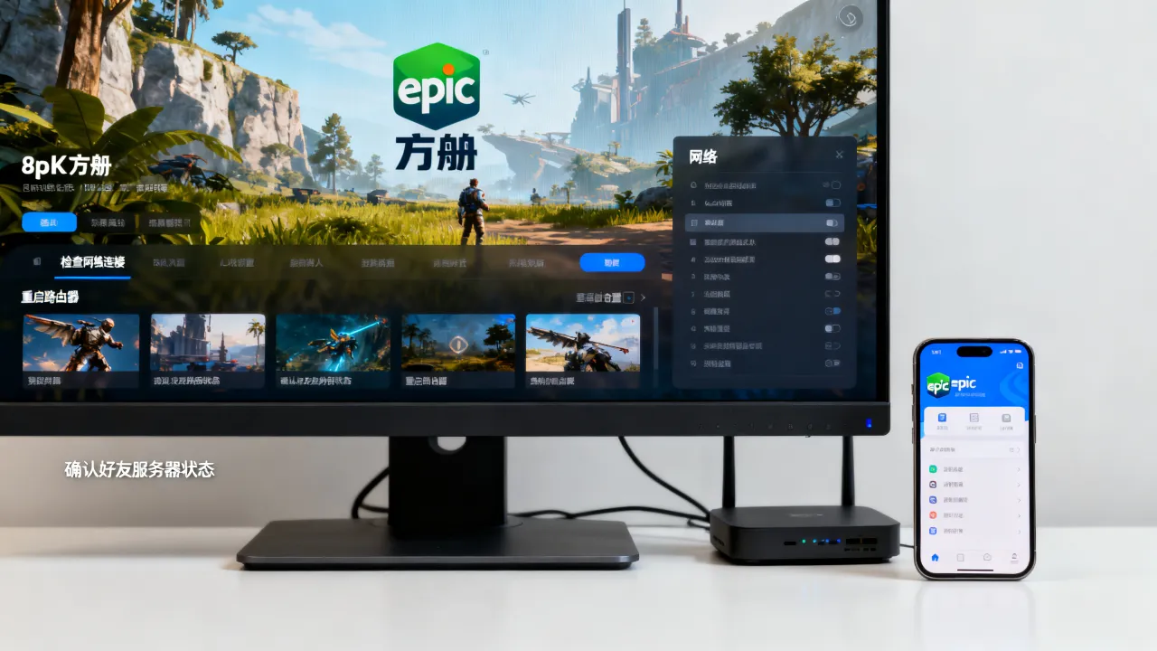 epic方舟为什么搜不到好友的服务器，搜不到好友服务器怎么办
