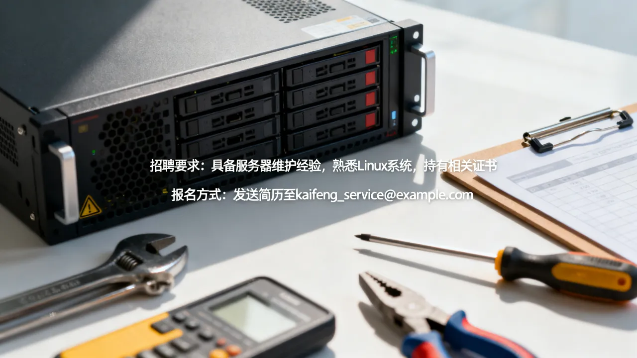 开封服务器维保招聘有哪些具体要求,怎么报名? 开封服务器维保招聘有哪些具体要求,怎么报名?