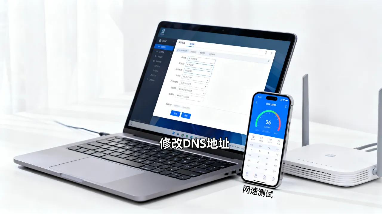 修改DNS服务器地址对网速有影响吗，为什么改了DNS网速反而变慢了