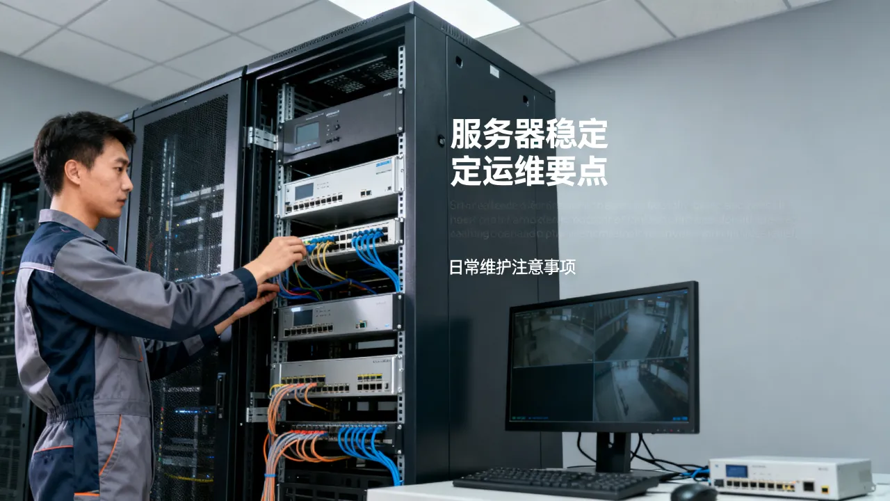 自贡服务器运维怎么做才稳定，服务器日常维护有哪些要点？