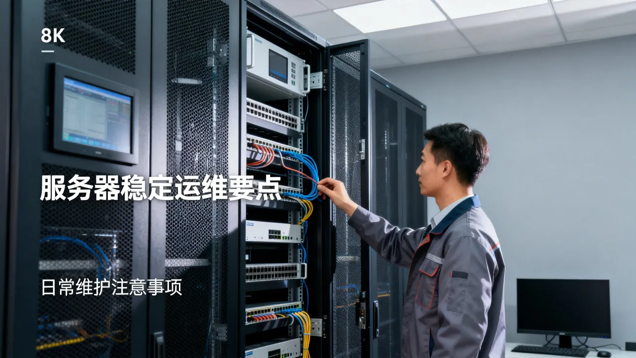 自贡服务器运维怎么做才稳定，服务器日常维护有哪些要点？