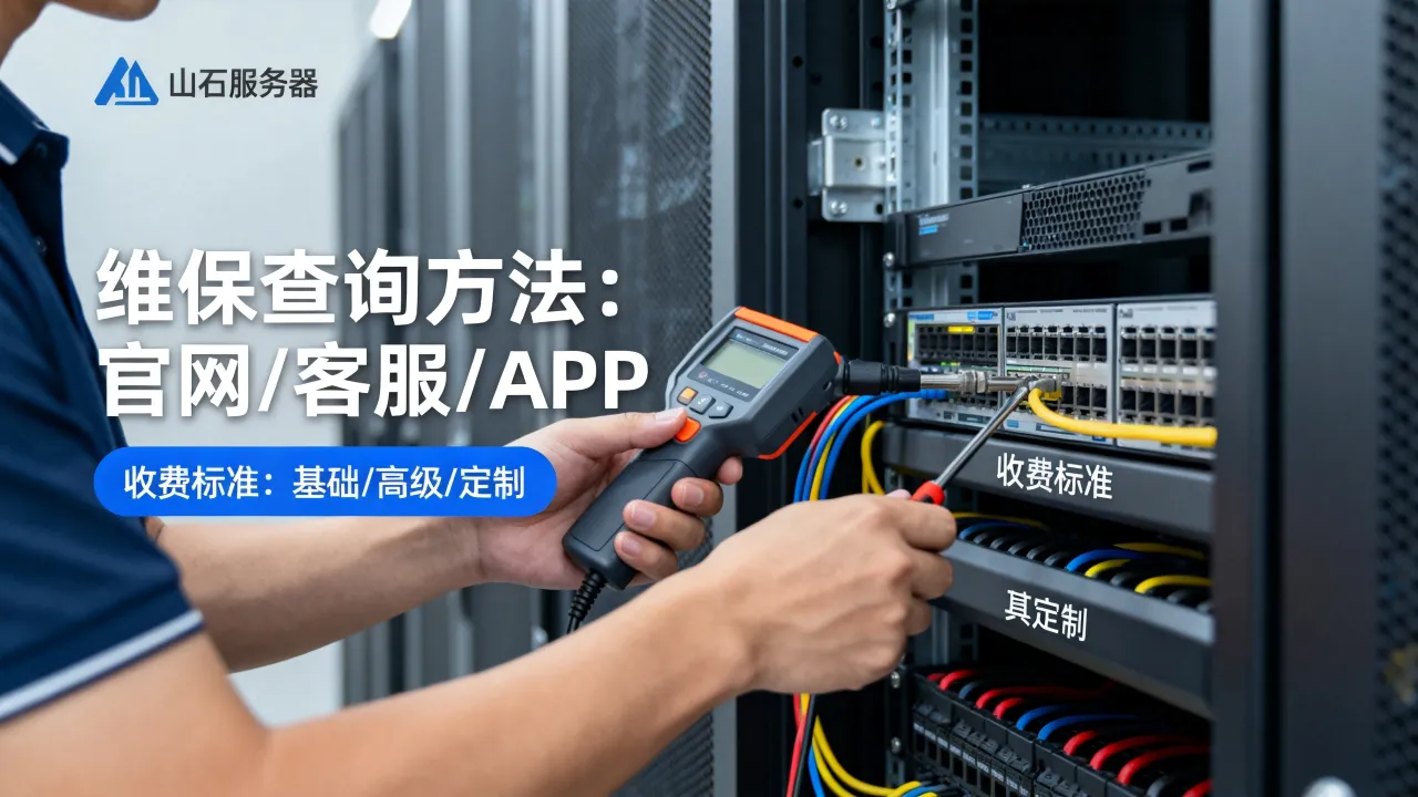 山石服务器维保查询方法有哪些，维保服务收费标准是什么？