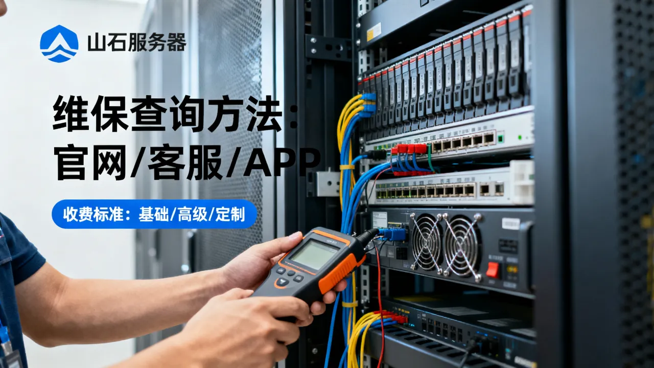 山石服务器维保查询方法有哪些，维保服务收费标准是什么？