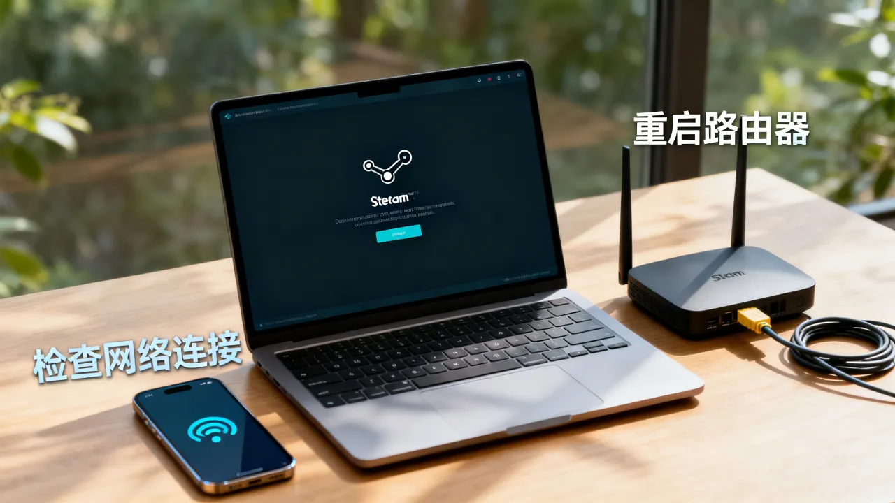 steam服务器为什么断开，连接失败怎么办