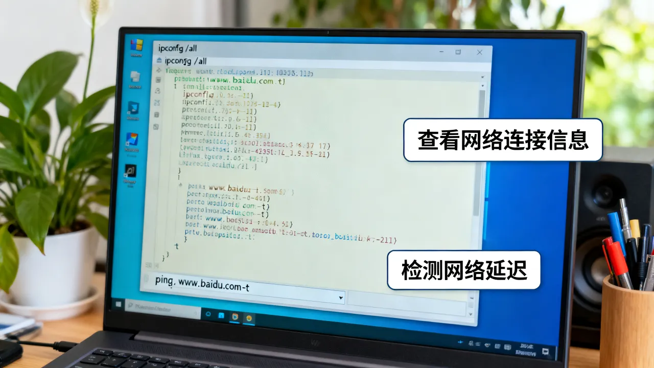 windows服务器怎么查看网速？，检测网速的命令