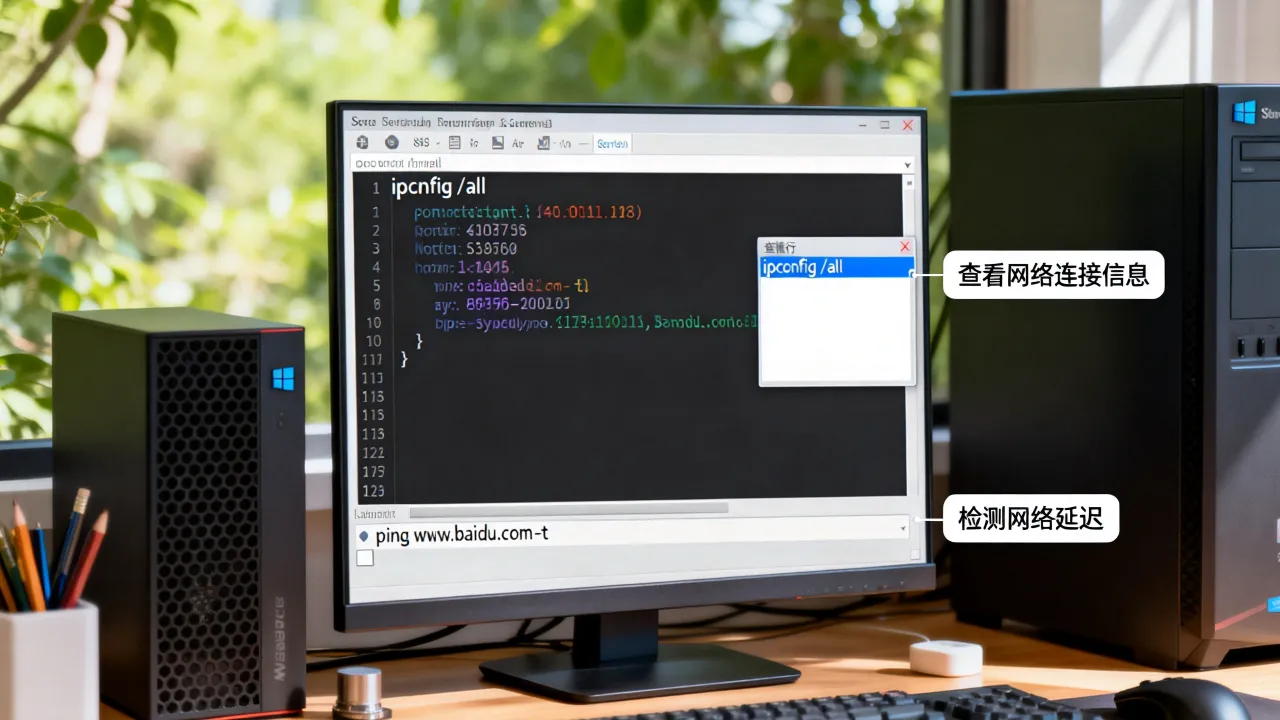 windows服务器怎么查看网速？，检测网速的命令