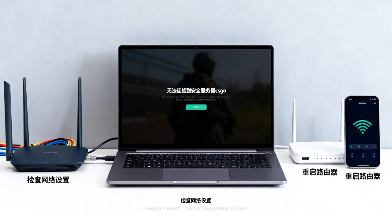 为什么显示无法连接到安全服务器csgo，csgo连不上怎么办