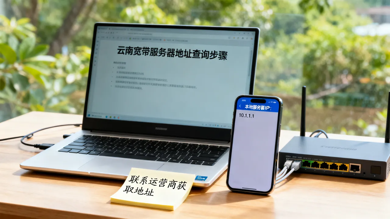 云南宽带服务器地址在哪里？云南宽带服务器地址怎么查？