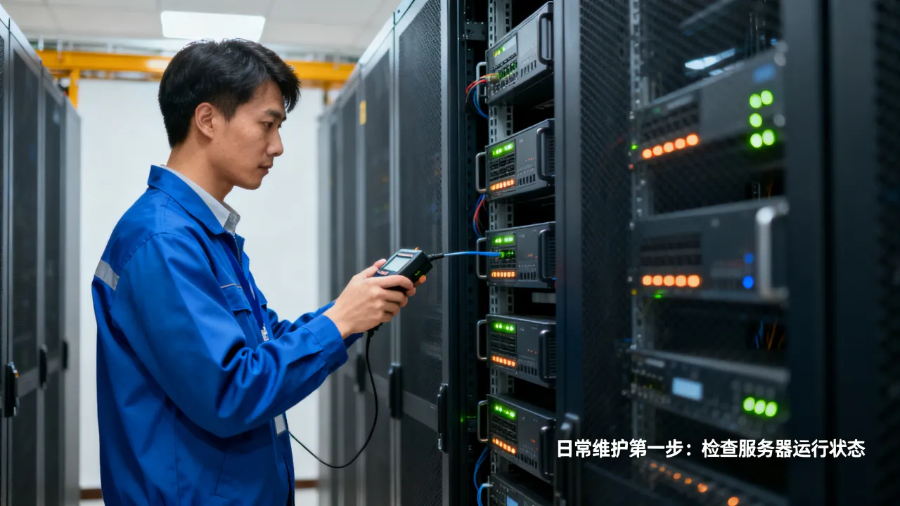 服务器运维顺序是什么，服务器日常维护第一步怎么做？