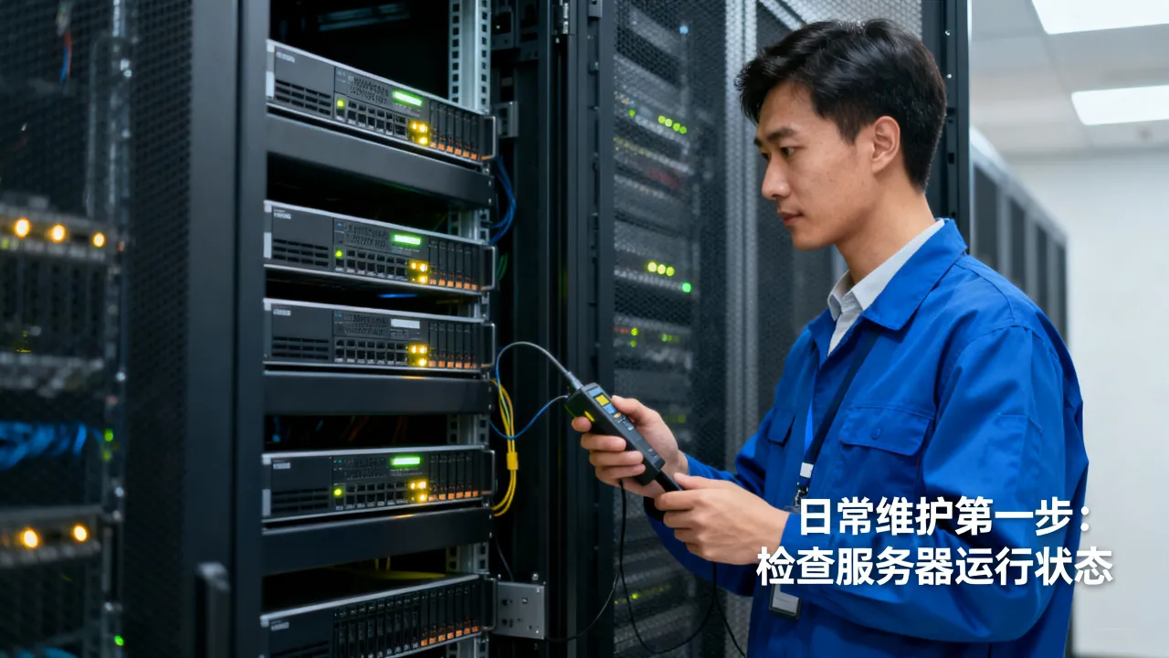 服务器运维顺序是什么，服务器日常维护第一步怎么做？