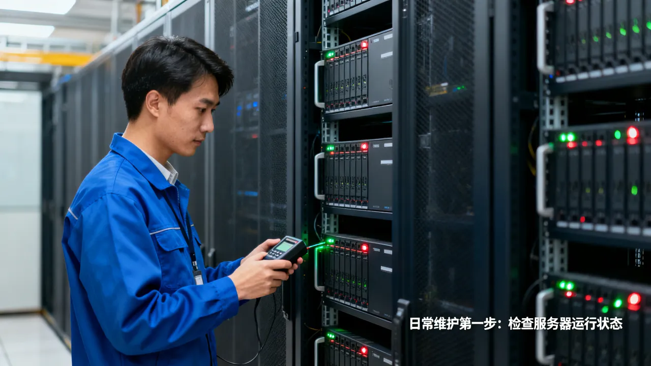 服务器运维顺序是什么，服务器日常维护第一步怎么做？