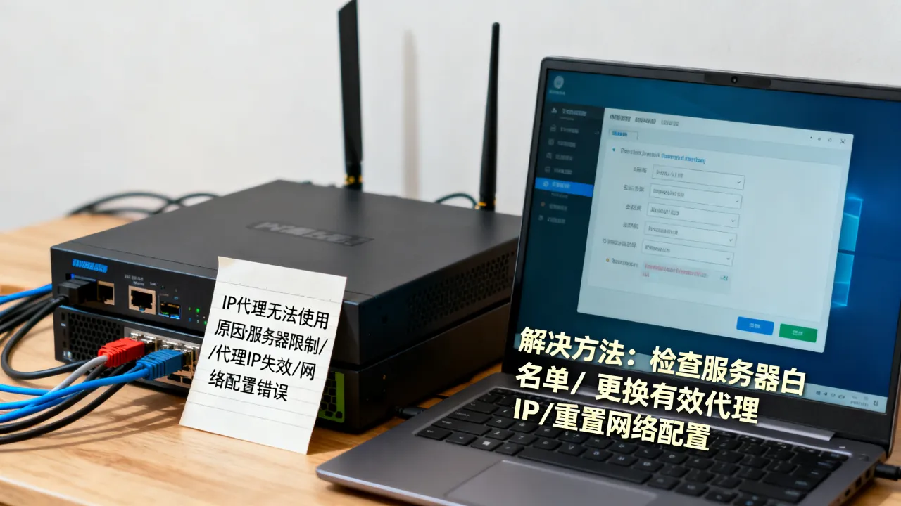 服务器为什么用不了ip代理，代理IP无法使用的原因及解决方法