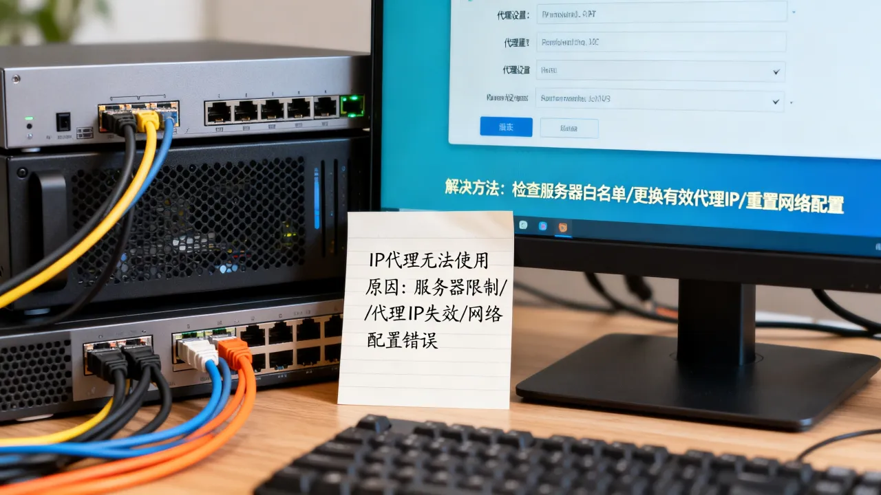 服务器为什么用不了ip代理，代理IP无法使用的原因及解决方法