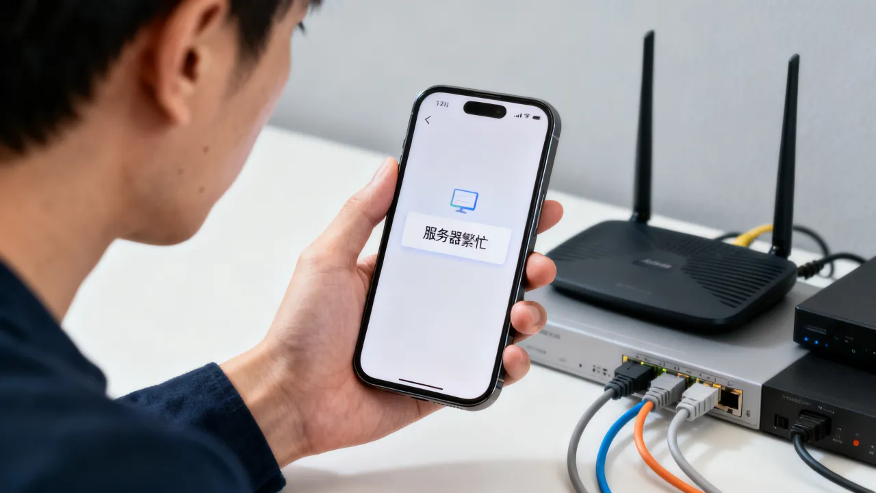 为什么刺激战场老是显示服务器繁忙？刺激战场服务器繁忙怎么回事