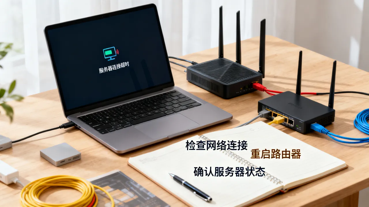 为什么服务器说我超时?服务器连接超时怎么解决