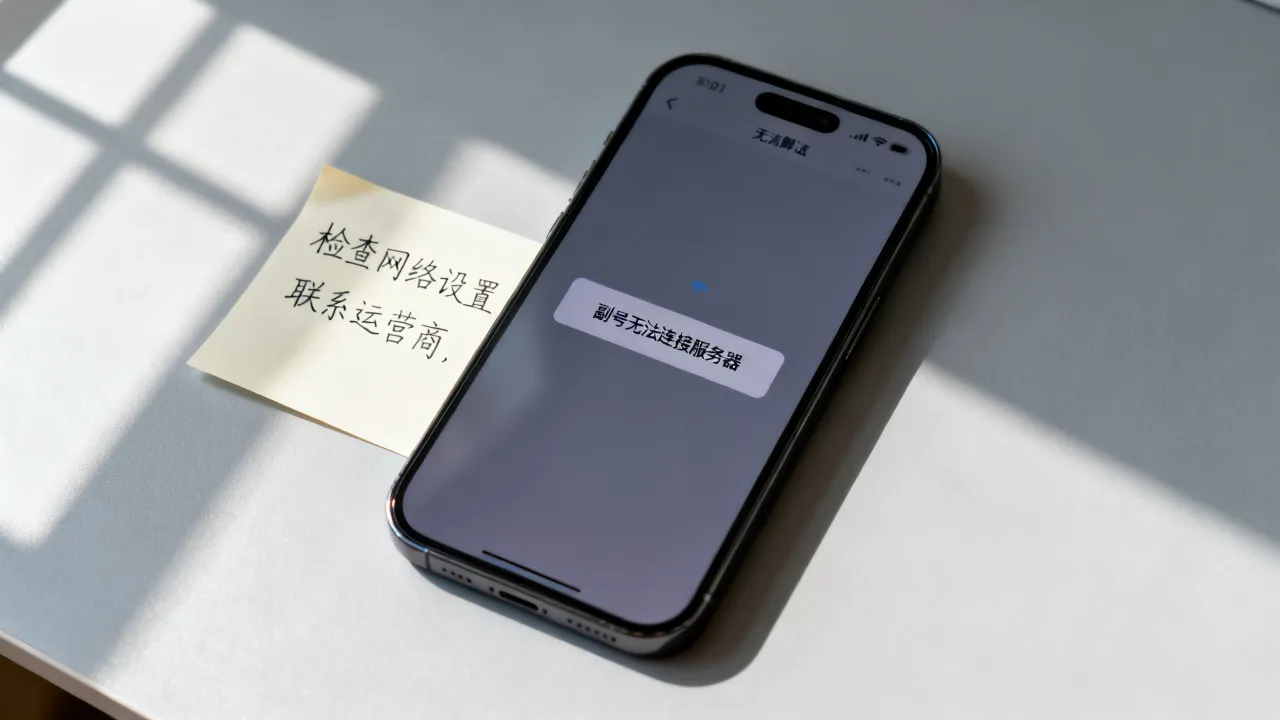 为什么副号没有服务器，副号无法连接服务器怎么办