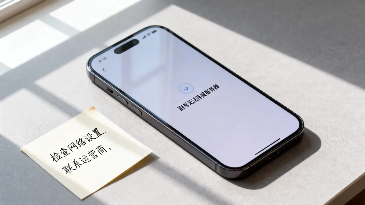 为什么副号没有服务器，副号无法连接服务器怎么办