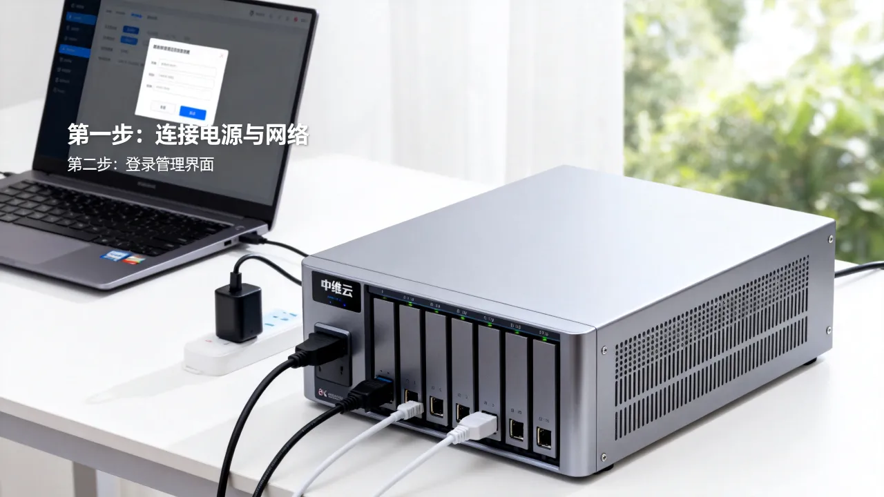 中维云存储服务器如何设置？中维云存储服务器设置方法