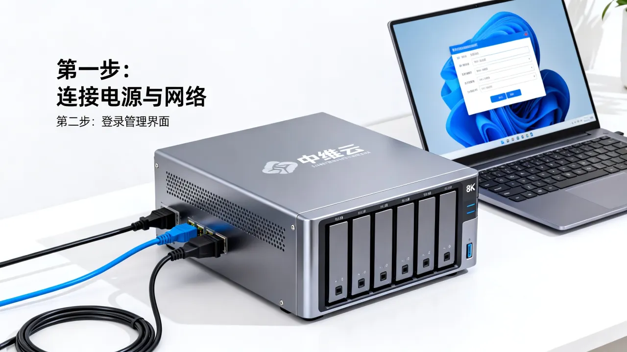 中维云存储服务器如何设置？中维云存储服务器设置方法