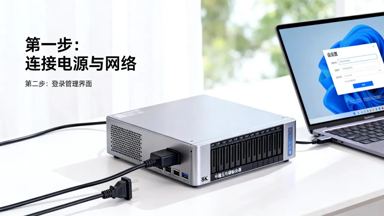 中维云存储服务器如何设置？中维云存储服务器设置方法