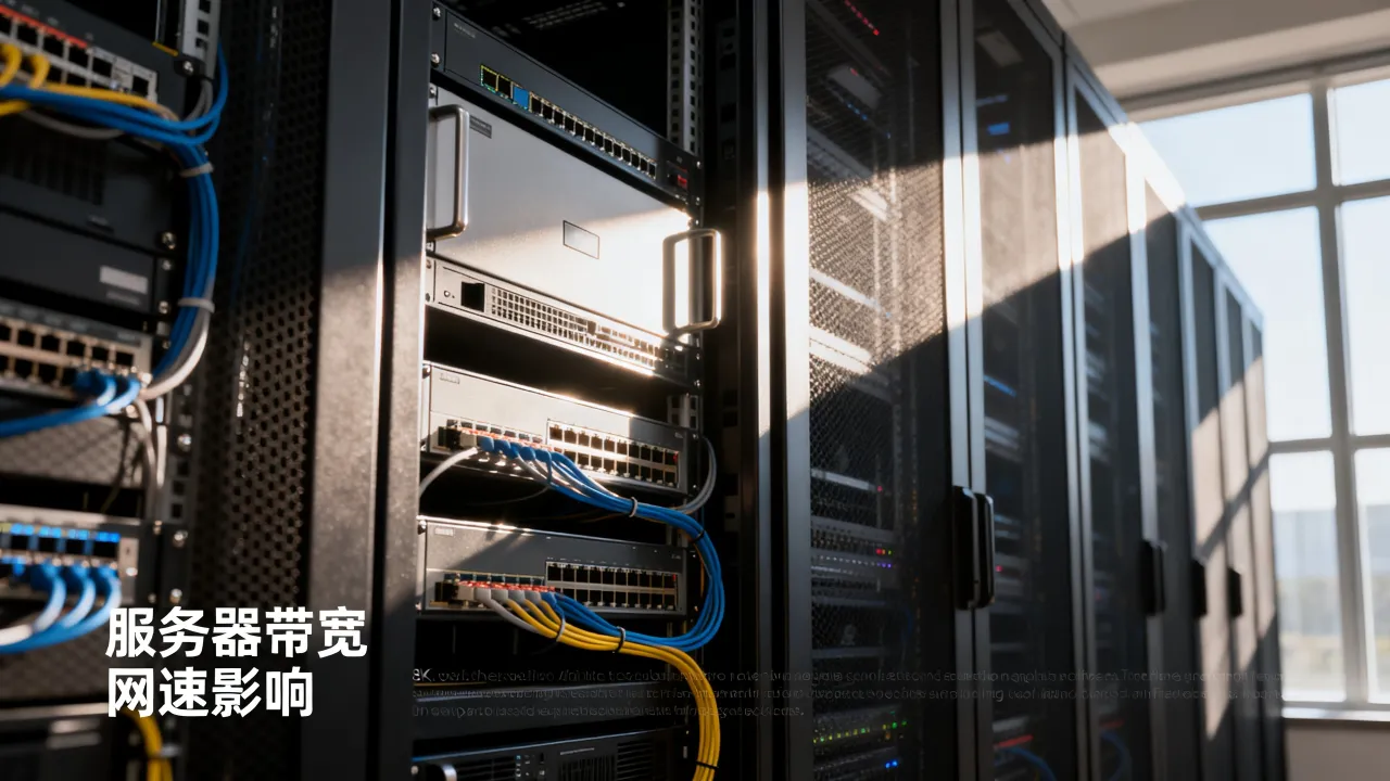 服务器带宽对网速有多大影响？服务器带宽决定网速吗