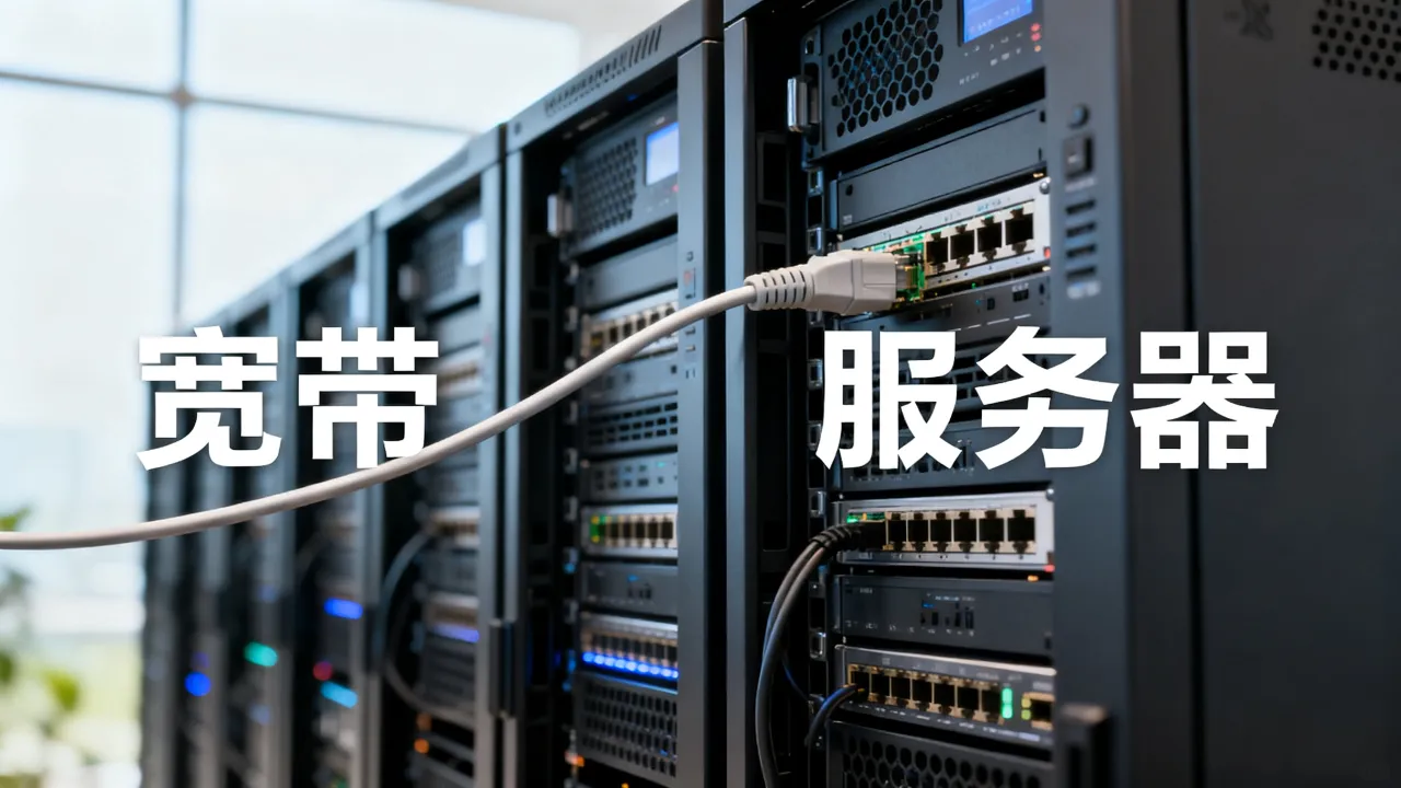 一根宽带几个服务器啊，一根宽带能带几台服务器吗？