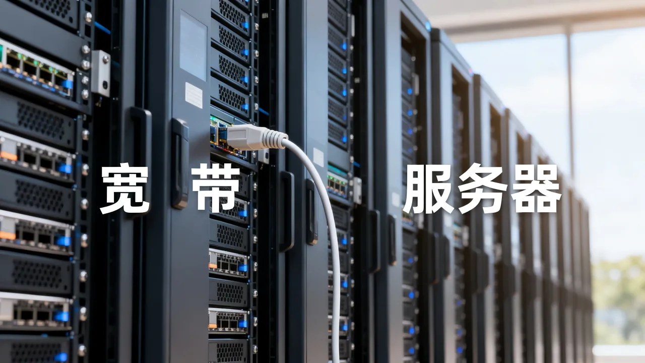 一根宽带几个服务器啊，一根宽带能带几台服务器吗？