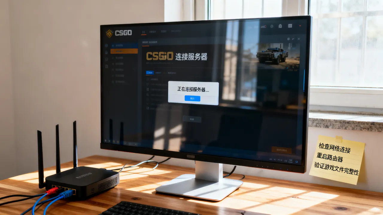 为什么csgo一直在连接服务器，csgo连接服务器失败怎么办