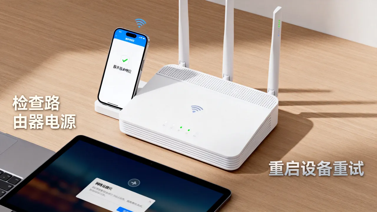 为什么用wifi提示服务器未响应，wifi服务器未响应怎么解决