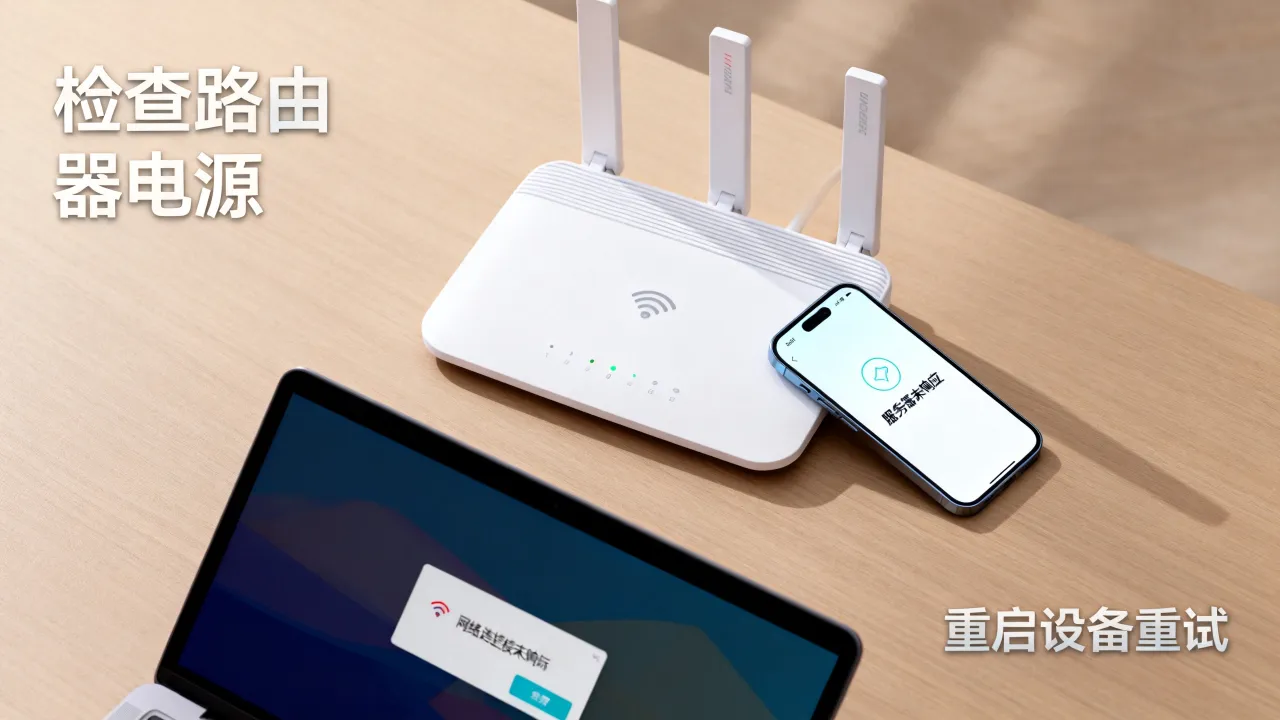 为什么用wifi提示服务器未响应，wifi服务器未响应怎么解决