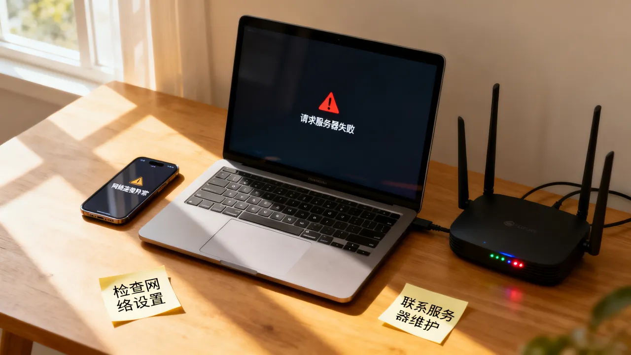 请求服务器失败为什么？请求服务器失败是什么原因怎么解决