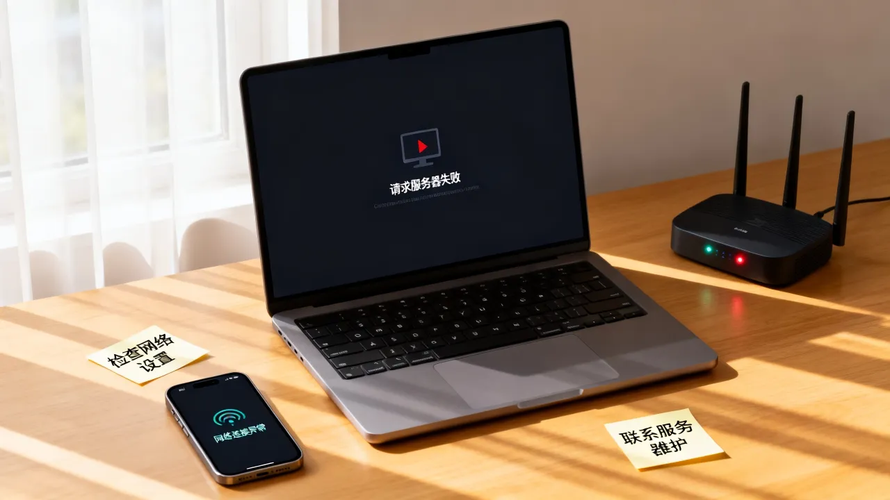 请求服务器失败为什么？请求服务器失败是什么原因怎么解决