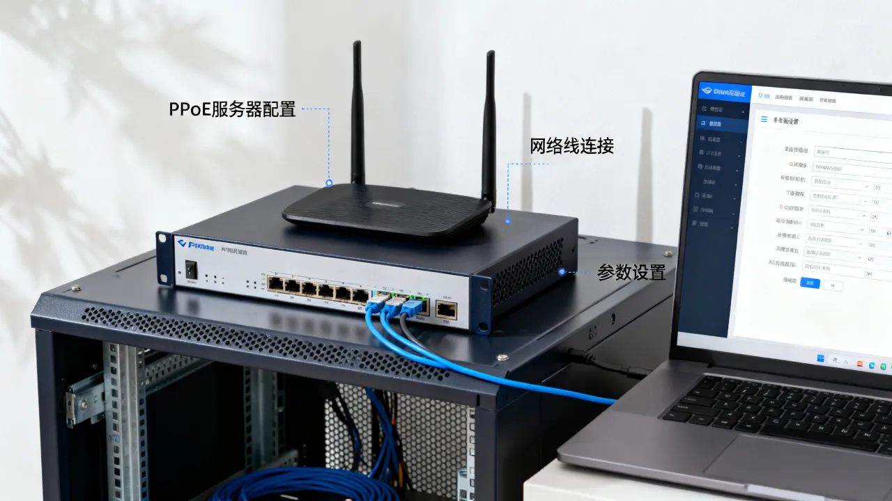 电信宽带PPPoE服务器怎么架设，PPPoE服务器搭建教程和方法是什么？