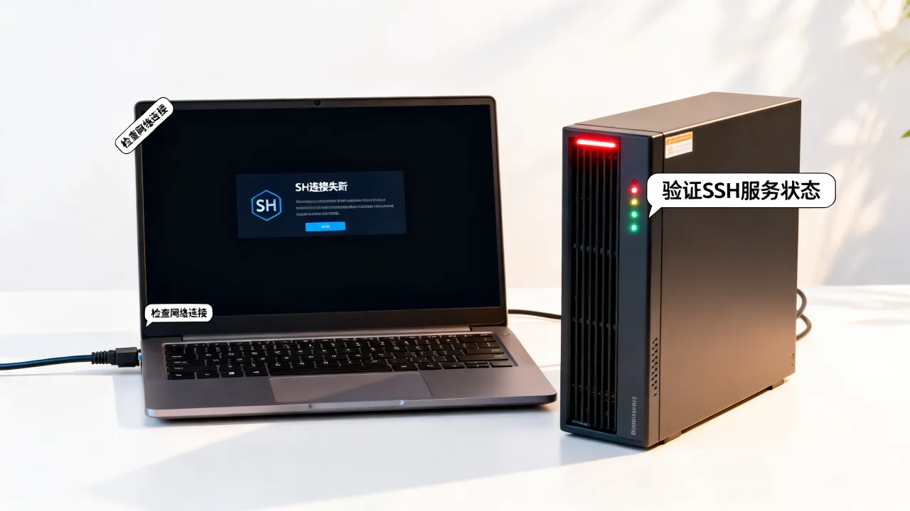 为什么linux服务器连不上，SSH连接失败怎么排查？