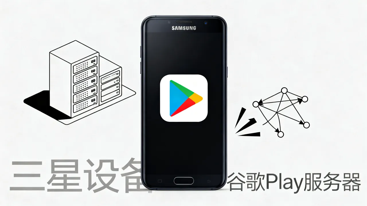 三星为什么不能用谷歌play服务器？三星手机为何用不了谷歌服务