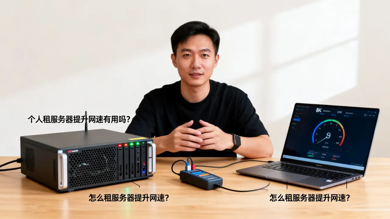 个人租服务器提升网速有用吗？怎么租服务器提升网速