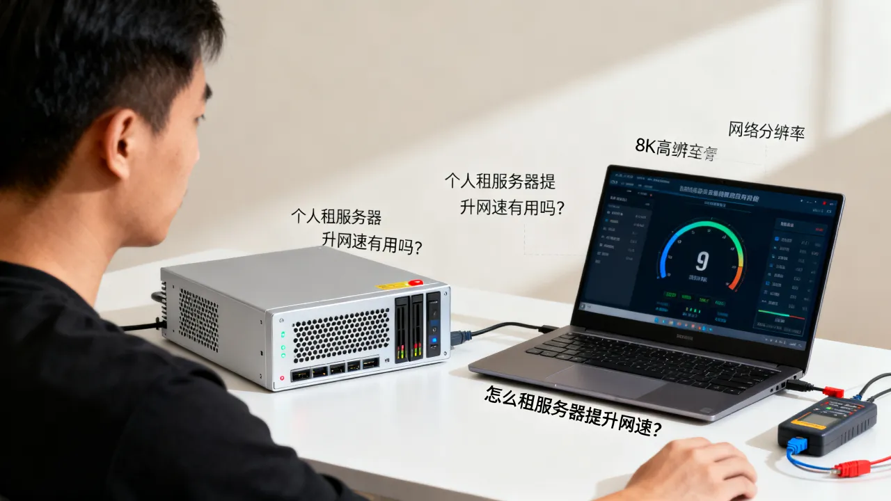 个人租服务器提升网速有用吗？怎么租服务器提升网速