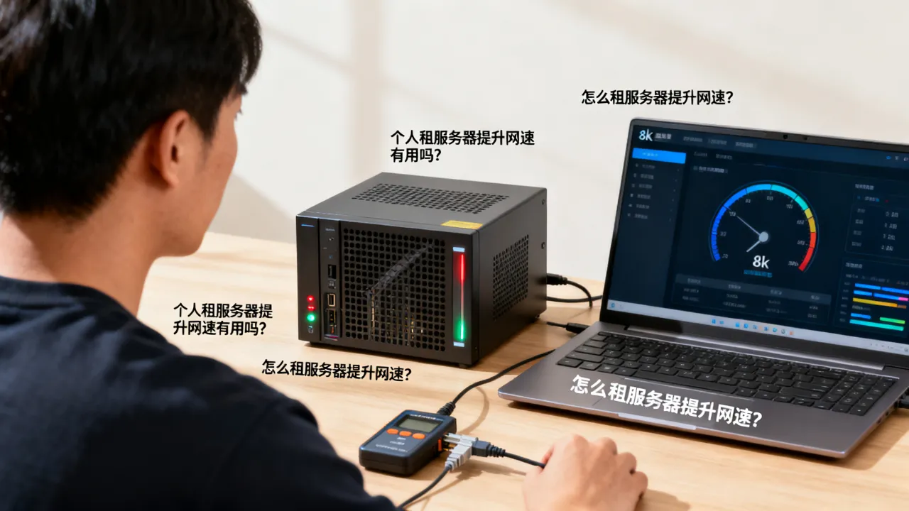 个人租服务器提升网速有用吗？怎么租服务器提升网速